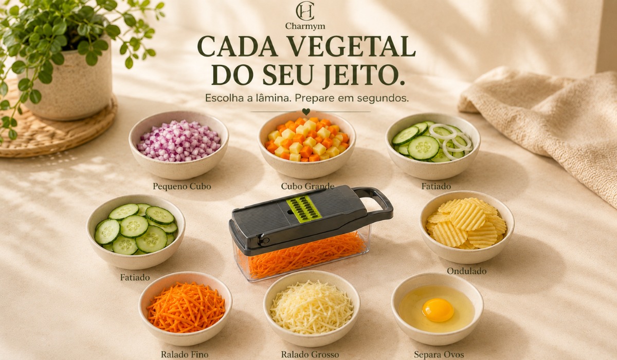 Fatiador e cortador 16 em 1